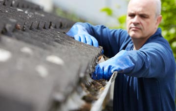 cleaning and inspecting Coton In The Clay roofs